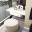 Repose-pieds rond 31,5 po Homcom