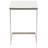 Elsner Tempered Glass C-Shaped Metal End Table-1369784516