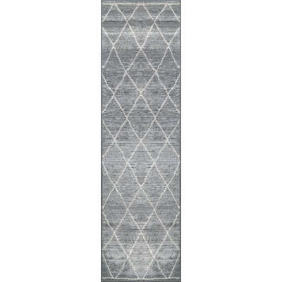 Tapis gris/ivoire Pisano