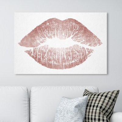 " Rose Gold Solid Kiss "