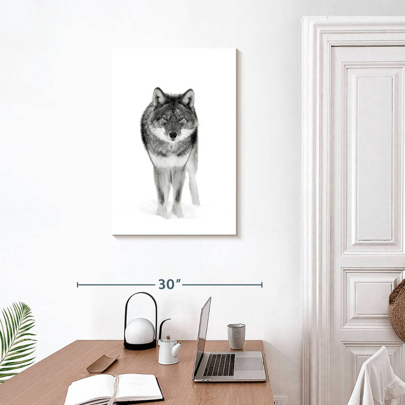 Coyote Stare, 30" H x 20" W