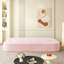 Canapé 78,7 "moderne 2 en 1 pliable avec couverture fonctionnelle et 2 coussins moelleux, canapé en velours côtelé moelleux confortable, canapé-lit convertible, canapé à siège profond pour salon, chambre à coucher, rose bébé-1116304272