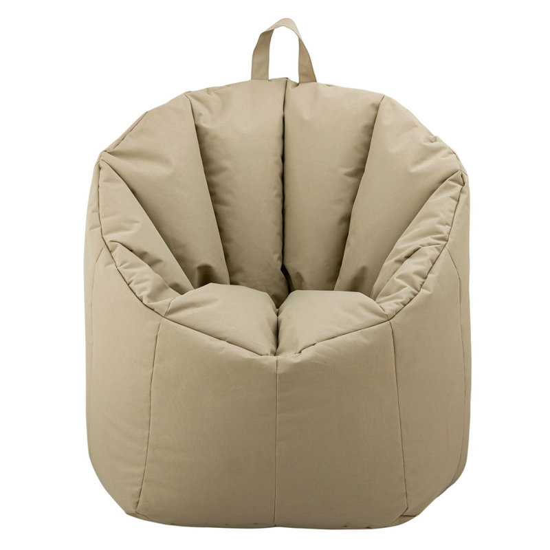 Chuka Bean Bag Chair, Taupe
