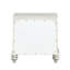 Table de chevet Shiny Platinum