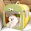 Cage pour chien portable en tissu Oxford-592956469