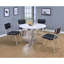 Ensemble de chaises d'appoint noires et chromées (ensemble de 2)-926875761