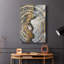 Série ABSTRACT CCLXVII - Toile tendue avec châssis Premium - Prêt à être accroché-1763084680