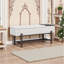 Banc de rangement rembourré avec plateau relevable, banc d'entrée 47,2 po, contreplaqué et structure-1506210537