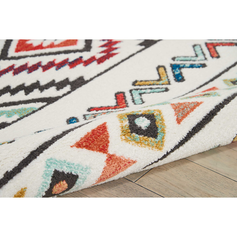 Pittsfield Southwestern Indoor Rug, Rectangle 9'3" x 13'