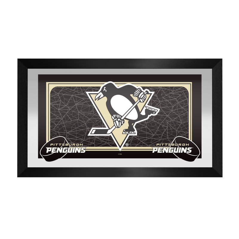 NHL Team Logo, impression encadrée, Pittsburgh Penguins