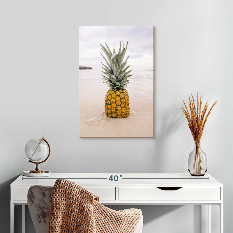 Yarlin Sandy Beach Pineapple, 24" H x 16" W