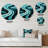 Codey - Abstract Round Metal Art-109671485