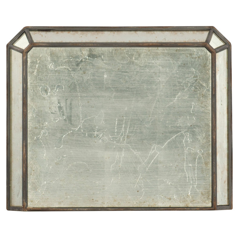 Arabella Mirrored Three-Drawer Nightstand