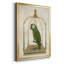 Perroquet vert sur balançoire, impression sur papier-1227650491-1227650480