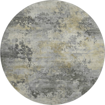 Premium Machine Washable Mayfield AMF2073 Abstract Rug