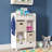 RiverRidge Kids 2pc Fabric Collapsible Storage Cube Organizers with Handles for Playroom Organization-1800092600