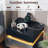 Ashten Modern Nightstand With 2 Mirrored Drawers And Motion Sensor-516968117