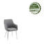 Centanne Fabric Dining Chairs with Chrome Legs-217170675