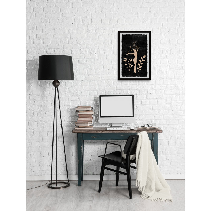 Selene by Marmont Hill - Single Picture Frame Painting, 45cm H x 38cm W x 3.81cm D