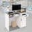 Reception Desk, Reception Desk With A Lockable Drawer, Reception Checkout Counter