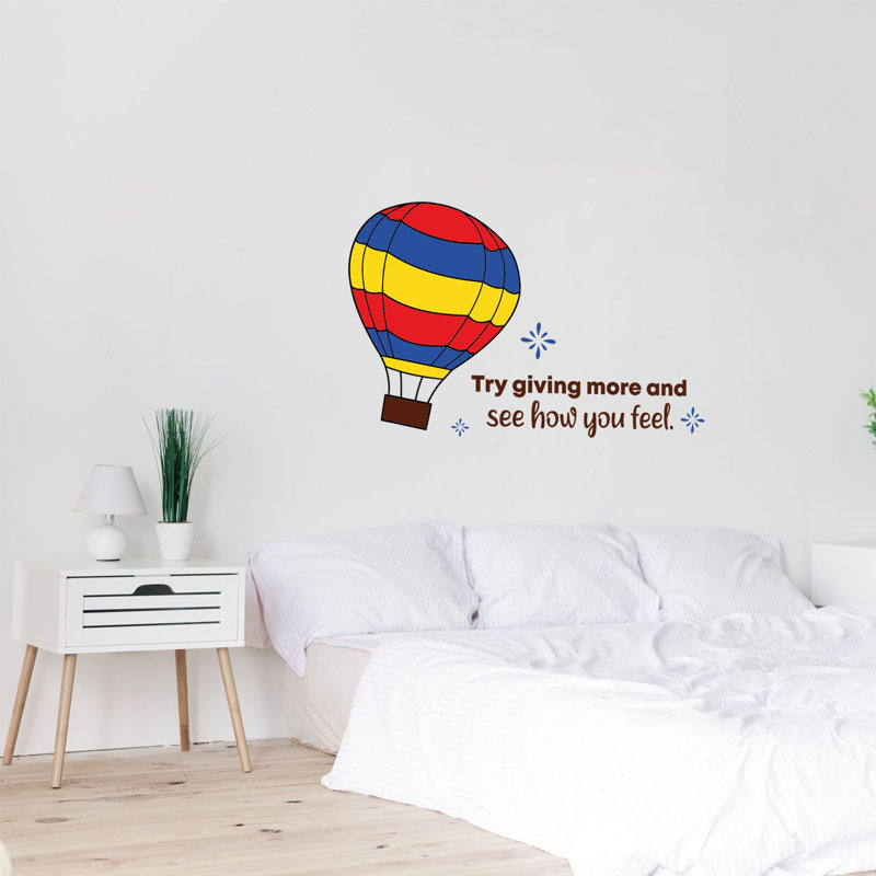 Text & Numbers Wall Decal, 15" H x 30" W x 0.05" D