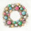 Couronne de Noël glamour