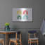 «Rainbow Colors I» par Ann Kelle Designs, art mural en métal-16154501