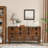 Storage Cabinet With 4 Doors Modern Sideboard Adjustable Shelves-850356375