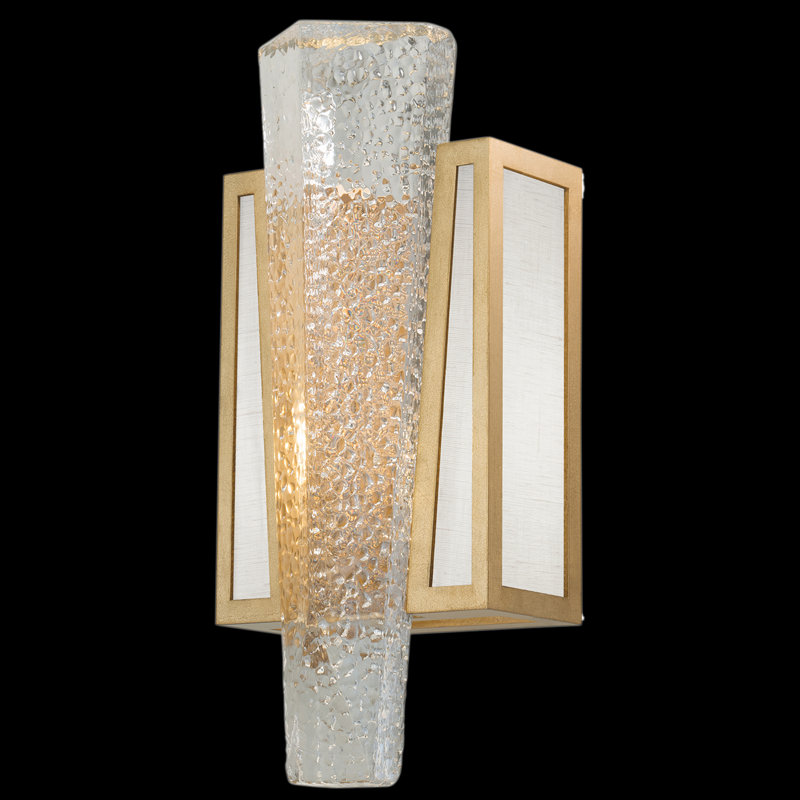 Crownstone 1 - Light Flush Mounted Sconce, Gold