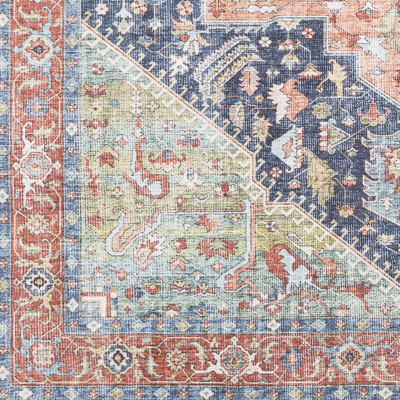 Heyward Oriental Indoor Rug, Runner 2'7" x 18'