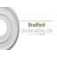 Bradford 12 1/2"H x 12 1/2"W x 3/4"D Ceiling Medallion-73157461