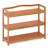 Church Strett 12 Pair Solid Wood Shoe Rack