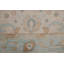 Tapis beige en laine noué à la main de conception unique 3 pi 1 po x 3 pi 11 po New Age