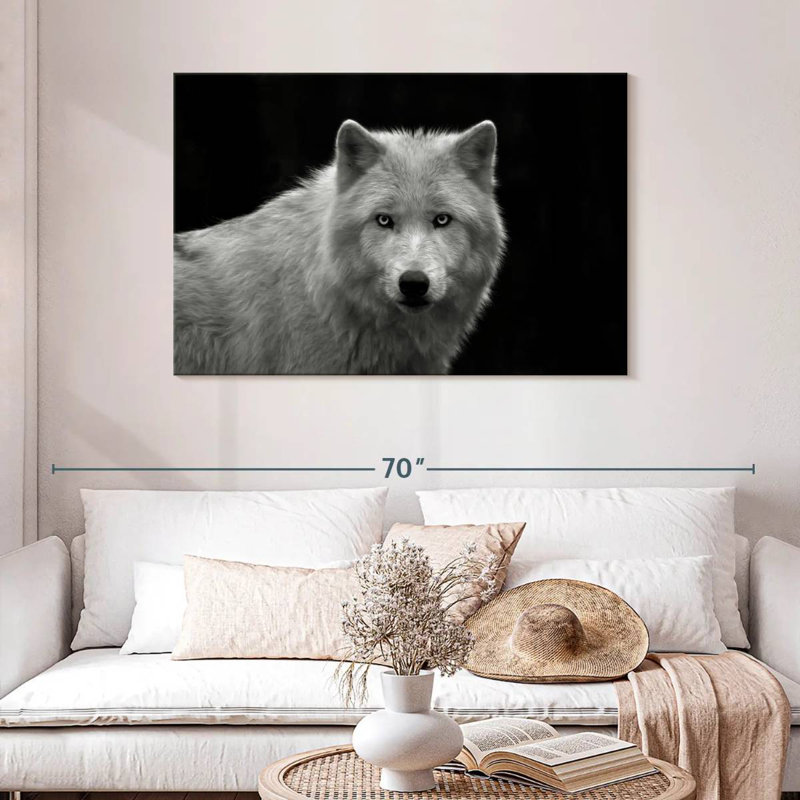 Brampt Phantom Wolf, 30'' H X 45'' W