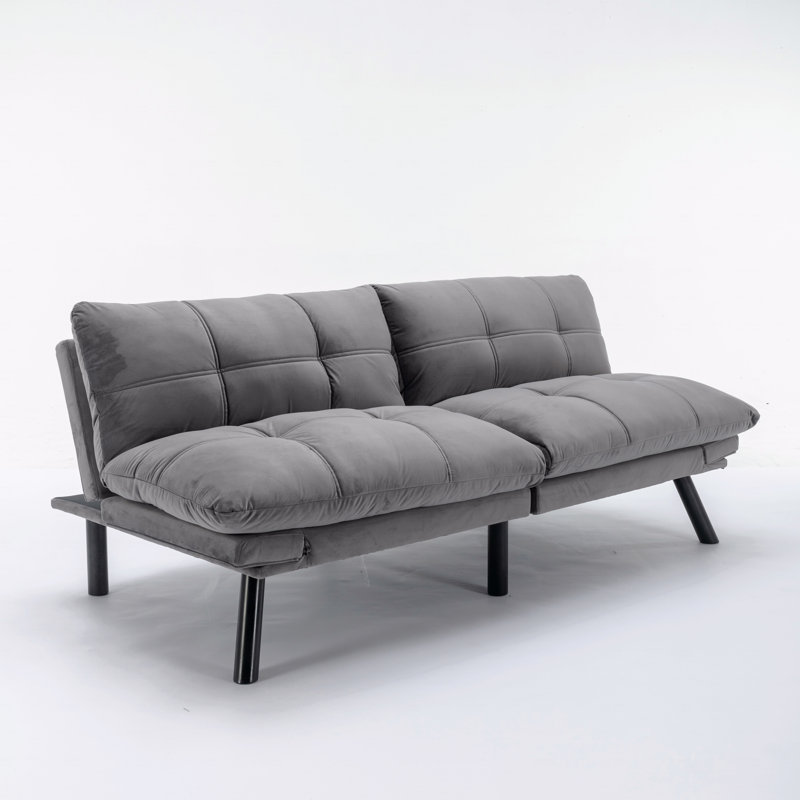 Canapé-lit convertible pliant moderne, Gris