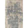 Ophelia Lux Classic Floral Blue/Gray Rug with High-Low Texture