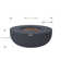 Eclipse 44" Natural Gas Fire Pit Table Bundle Includes Wind Guard and Burner Lid