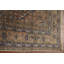 Tapis brun en laine noué à la main de conception unique 6 pi 3 po x 9 pi années 1970 Somerset
