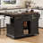 54.9" Kitchen Island With Drop Leaf-1390190052