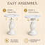 Table d'appoint 17,72 po White Eagle