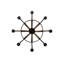 Rustic Lodge 8 - Light Chandelier