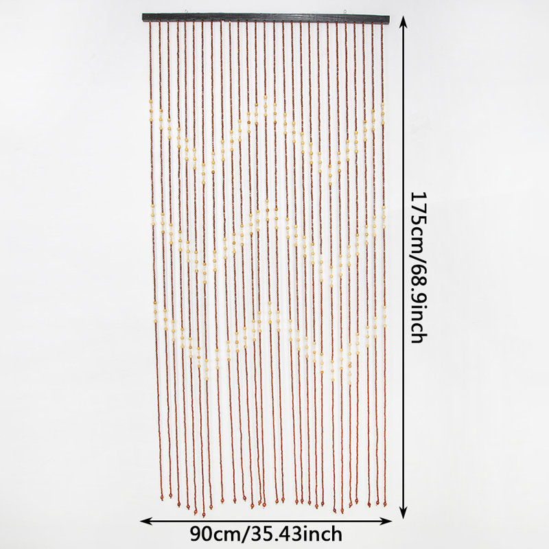 Faux Wood Curtain