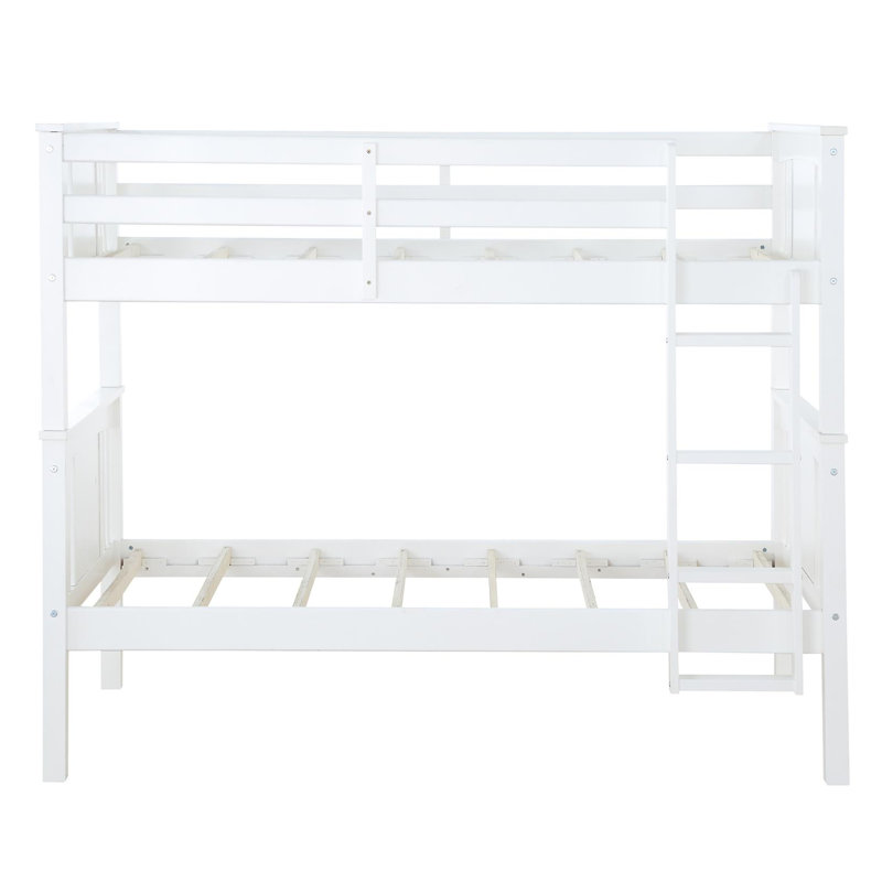 Alimi Kids Twin Over Twin Bunk Bed, White