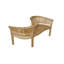 Curve Teak Garden Bench