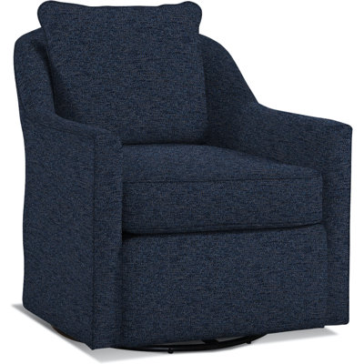 Leighton Upholstered Swivel Armchair