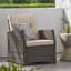 Simple gris extérieur avec PE et fer à repasser, boutons amovibles, largeur de 26,93 po, confortable, fait de, couleur, dossier,