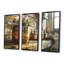 Ensemble de salon brun rustique avec charme II-107200684-107200647