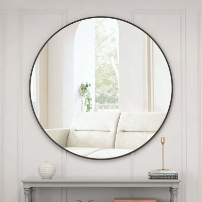 Miroir mural rond