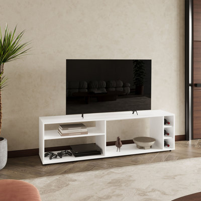 Tv Stand, 6 Shelves, 60" TV Capacity, TV Stand