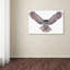 « great grey hibou », impression sur toile tendue-22674648